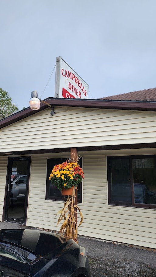 Campbell's Diner storefront in Forestport.