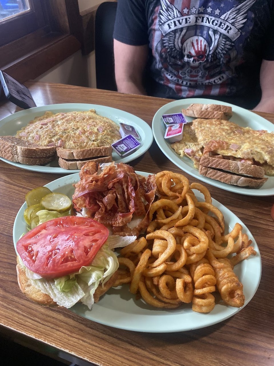 2 Meat Lovers Omelets
