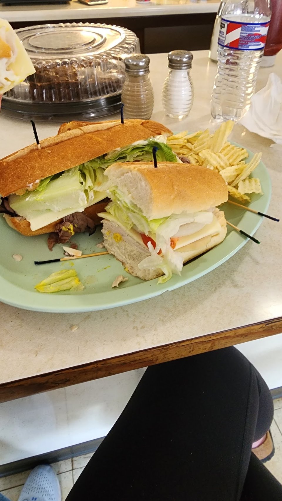 Turkey and Roast Beef Sandwhich